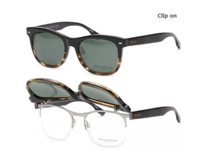 Ermenegildo Zegna Férfi Szürke Napszemüveg EZ 0001 05R