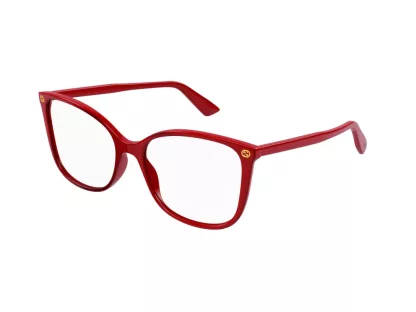 Gucci Női Piros Szemüvegkeret GG 0026O 010