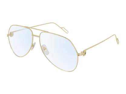 Cartier Férfi, Női Arany Szemüvegkeret CT 0116O 001