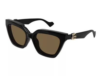 Gucci Női Fekete - Barna Napszemüveg GG-1542S-001
