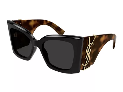   Saint Laurent Blaze Női Fekete - Szürke Napszemüveg SL-M119-003