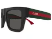 Gucci Férfi Fekete - Szürke Napszemüveg GG-1868S-001