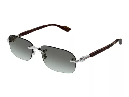 Gucci Férfi Ezüst Napszemüveg GG 1221S 008