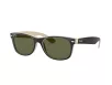 Ray-Ban New Wayfarer Férfi, Női Fekete Napszemüveg RB 2132 875 52