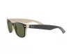 Ray-Ban New Wayfarer Férfi, Női Fekete Napszemüveg RB 2132 875 52