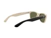 Ray-Ban New Wayfarer Férfi, Női Fekete Napszemüveg RB 2132 875 52