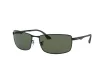 Ray-Ban Férfi Fekete Napszemüveg RB 3498 002/71 61