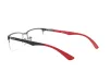 Ray-Ban Férfi, Női Fekete Szemüvegkeret RX 8411 2509