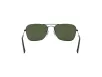 Ray-Ban Caravan Férfi, Női Szürke Napszemüveg RB 3136 004