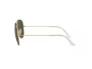 Ray-Ban Aviator Férfi, Női Arany Napszemüveg RB 3025 W3234