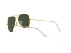 Ray-Ban Aviator Férfi, Női Arany Napszemüveg RB 3025 W3234