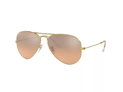   Ray-Ban Aviator Férfi, Női Arany Napszemüveg RB 3025 001/3E 55