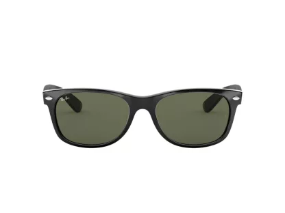   Ray-Ban New Wayfarer Férfi, Női Fekete Napszemüveg RB 2132 901 52