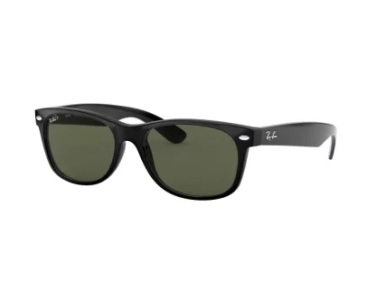   Ray-Ban New Wayfarer Fekete - Zöld Napszemüveg RB-2132-901-58-55