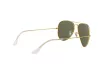 Ray-Ban Aviator Large Metal Arany - Zöld Napszemüveg RB-3025-001-58-58