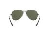 Ray-Ban Aviator Large Metal Fekete - Zöld Napszemüveg RB-3025-002-58-58