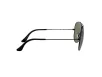 Ray-Ban Aviator Large Metal Fekete - Zöld Napszemüveg RB-3025-002-58-58