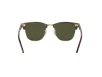 Ray-Ban Clubmaster Férfi, Női Barna Napszemüveg RB 3016 W0366