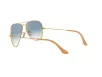 Ray-Ban Aviator Férfi, Női Arany Napszemüveg RB 3025 001/3F 55