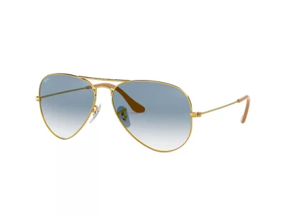   Ray-Ban Aviator Férfi, Női Arany Napszemüveg RB 3025 001/3F 58