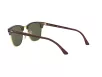 Ray-Ban Clubmaster Férfi, Női Barna Napszemüveg RB 3016 990/58 49