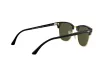 Ray-Ban Clubmaster Férfi, Női Fekete Napszemüveg RB 3016 W0365 49