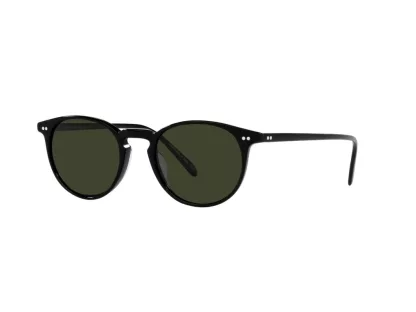   Oliver Peoples Férfi, Női Fekete Napszemüveg OV 5004SU 1005P1