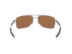 Oakley Gauge 8 Férfi Ezüst Napszemüveg OO 4124 412409