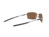 Oakley Square Wire Férfi Barna Napszemüveg OO 4075 407514