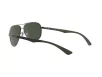 Ray-Ban Carbon Fibre Férfi Szürke Napszemüveg RB 8313 004/N5 61