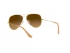Ray-Ban Aviator Férfi, Női Arany Napszemüveg RB 3025 112/M2 58