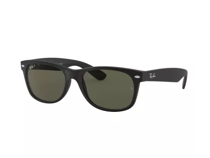   Ray-Ban New Wayfarer Férfi, Női Fekete Napszemüveg RB 2132 622/58