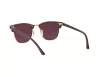 Ray-Ban Clubmaster Férfi, Női Barna Napszemüveg RB 3016 114519