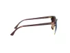 Ray-Ban Clubmaster Férfi, Női Barna Napszemüveg RB 3016 114519