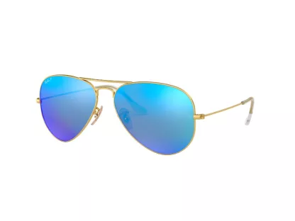   Ray-Ban Aviator Férfi, Női Arany Napszemüveg RB 3025 112/4L