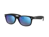 Ray-Ban New Wayfarer Férfi, Női Fekete Napszemüveg RB 2132 622/17