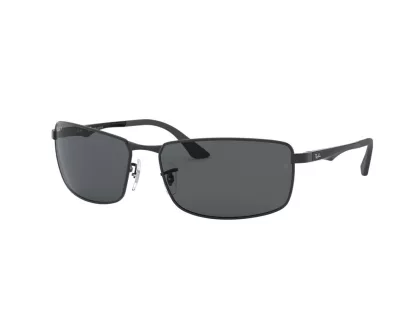 Ray-Ban Férfi Fekete Napszemüveg RB 3498 006/81 61