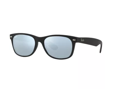   Ray-Ban New Wayfarer Férfi, Női Fekete Napszemüveg RB 2132 622/30 55