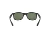 Ray-Ban Junior Justin Gyerek Fekete - Zöld Napszemüveg RJ-9062S-701371