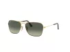 Ray-Ban Caravan Férfi, Női Arany Napszemüveg RB 3136 181/71