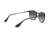 Ray-Ban Erika Metal Női Fekete Napszemüveg RB 3539 002/8G