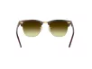 Ray-Ban Clubmaster Férfi, Női Barna Napszemüveg RB 3016 990/7Q
