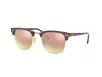 Ray-Ban Clubmaster Férfi, Női Barna Napszemüveg RB 3016 990/7O