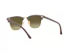 Ray-Ban Clubmaster Férfi, Női Barna Napszemüveg RB 3016 990/7O