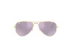 Ray-Ban Junior Aviator Fiú, Lány Arany Napszemüveg RJ 9506S 249/4V 50
