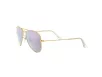 Ray-Ban Junior Aviator Fiú, Lány Arany Napszemüveg RJ 9506S 249/4V 50