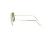 Ray-Ban Junior Aviator Fiú, Lány Arany Napszemüveg RJ 9506S 249/4V 50