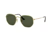 Ray-Ban Hexagonal Arany - Zöld Napszemüveg RB-3548N-001-51