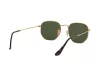 Ray-Ban Hexagonal Arany - Zöld Napszemüveg RB-3548N-001-51
