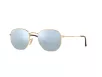 Ray-Ban Hexagonal Férfi, Női Arany Napszemüveg RB 3548N 001/30